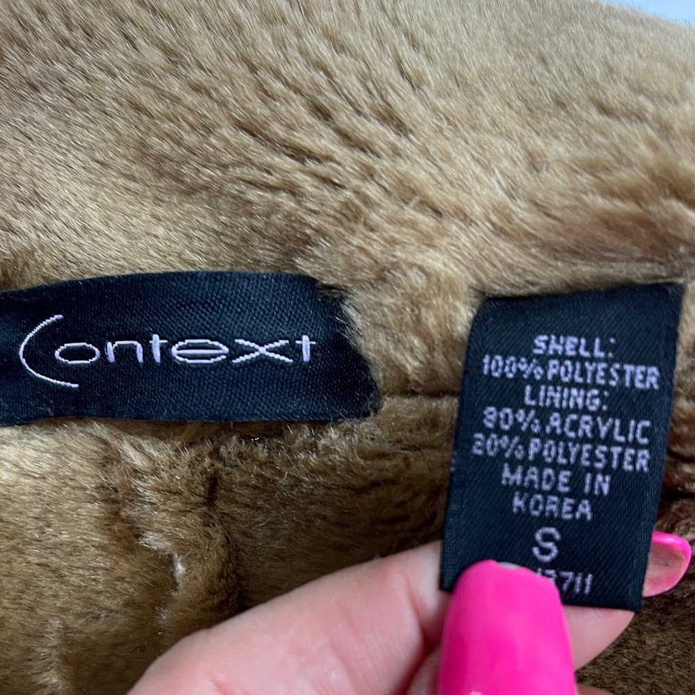 Context Faux Shearling Jacket - image 4